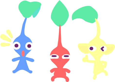 image of three creatures in diffrent poses